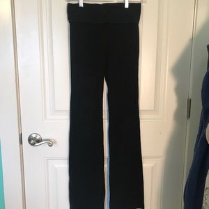 PINK fold-over yoga pants